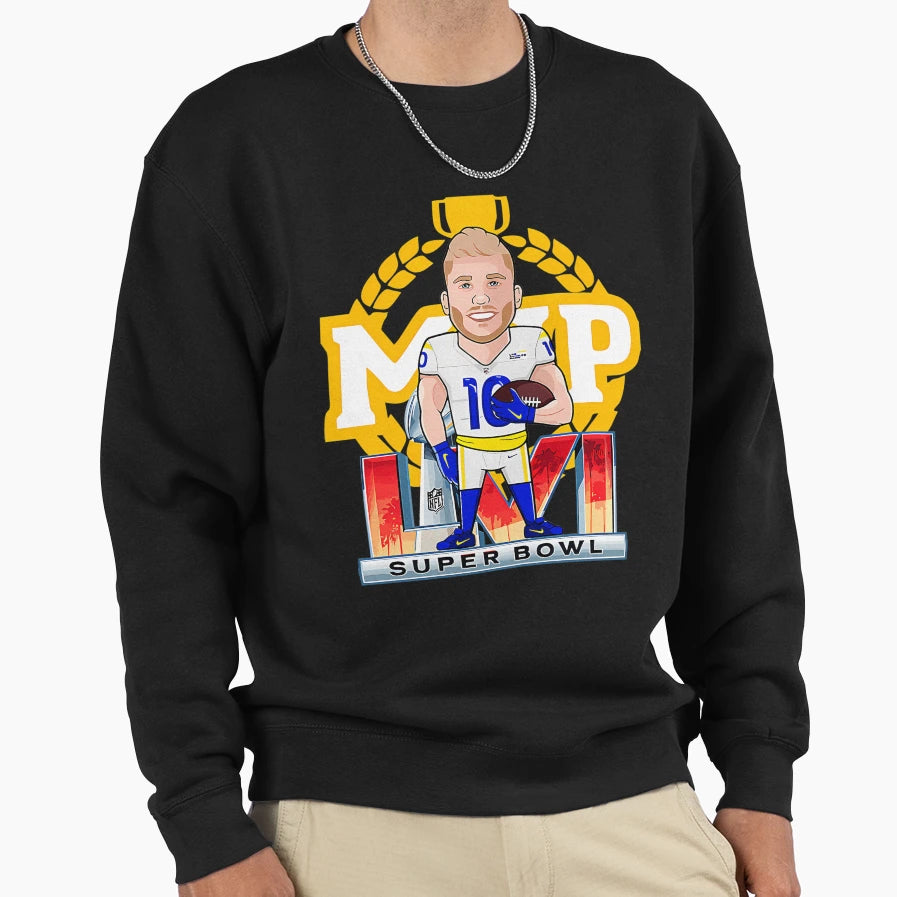 Cooper Kupp Sweatshirt - Minimalist Print for Adults - T-Shirt, Sweatshirt, Hoodie