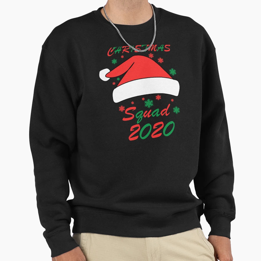 Squad 2020 Matching Family Sweatshirt - Casual Everyday Wear Men Women - T-Shirt, Sweatshirt, Hoodie
