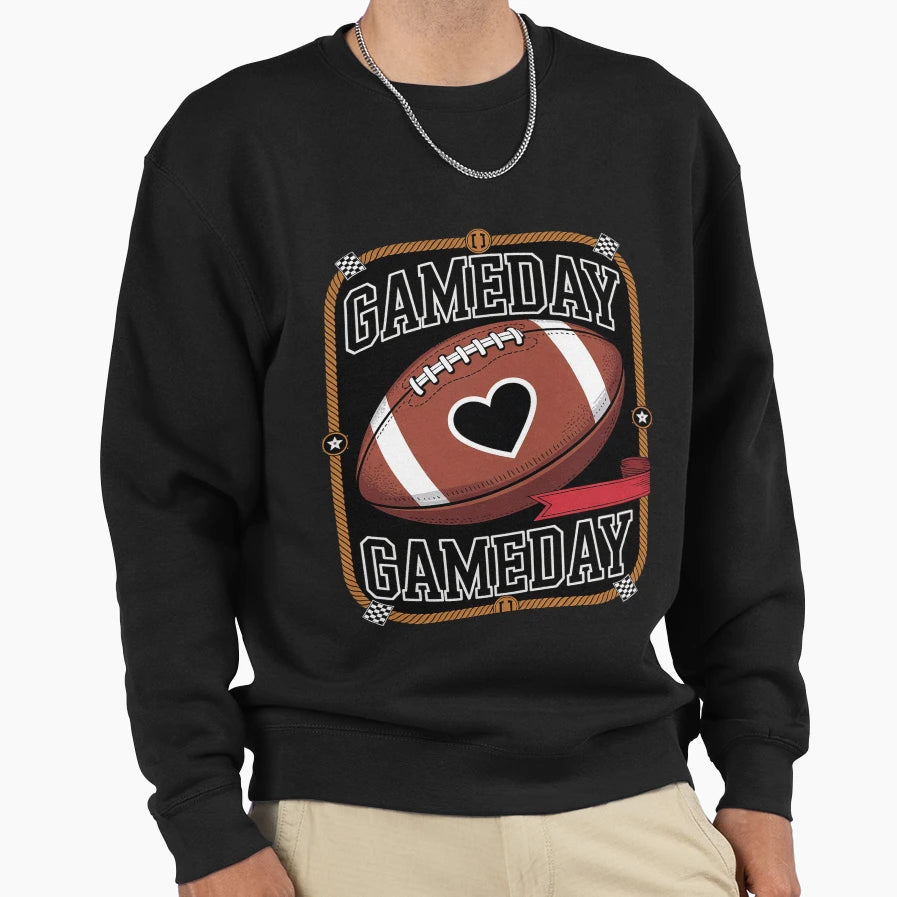Touchdown Season American Sweatshirt - Casual Everyday Wear for Adults - T-Shirt, Sweatshirt, Hoodie