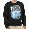 Proud Soccer Dad Heart Fathers Day Sweatshirt - Graphic Print Men Women - T-Shirt, Sweatshirt, Hoodie