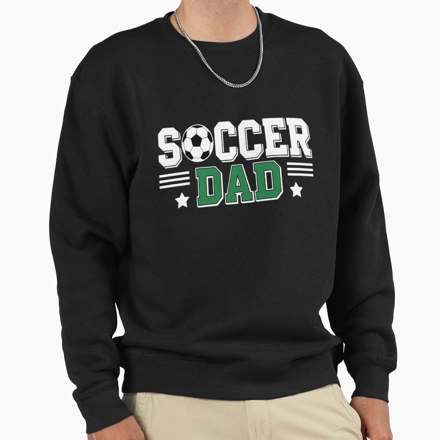 Soccer Dad Father Family Matching Sweatshirt - Aesthetic Graphic Unisex - T-Shirt, Sweatshirt, Hoodie