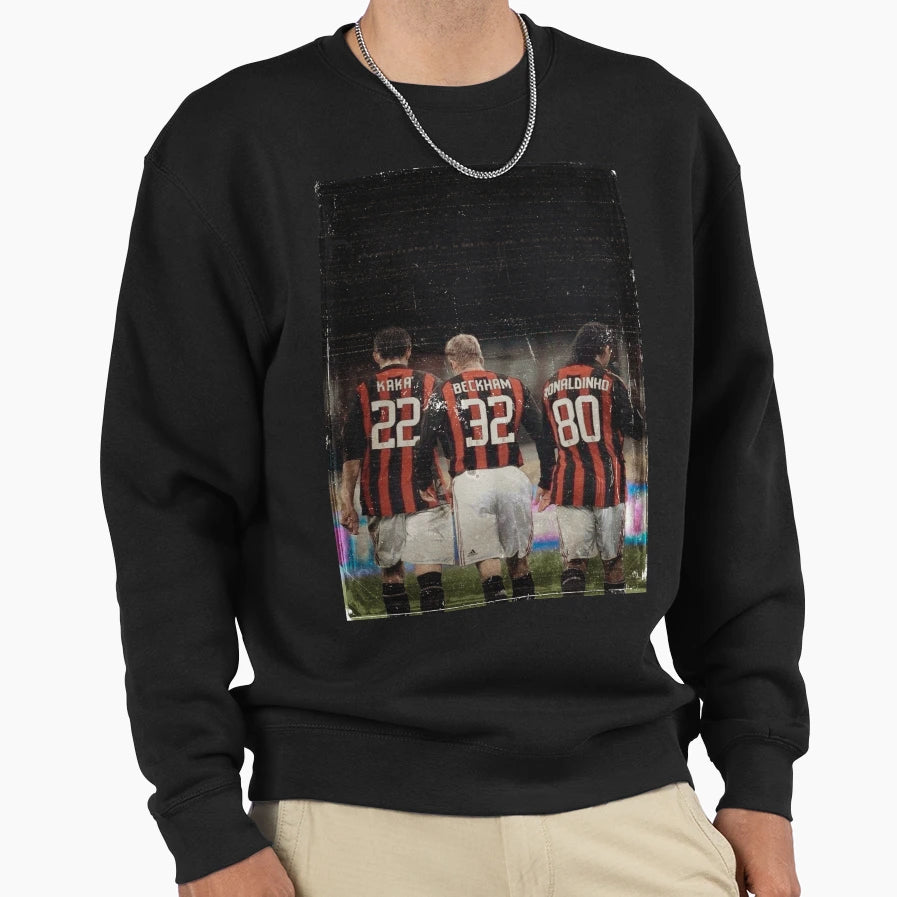 Legendary Trio Milan Sweatshirt - Unique Graphic Unisex - T-Shirt, Sweatshirt, Hoodie