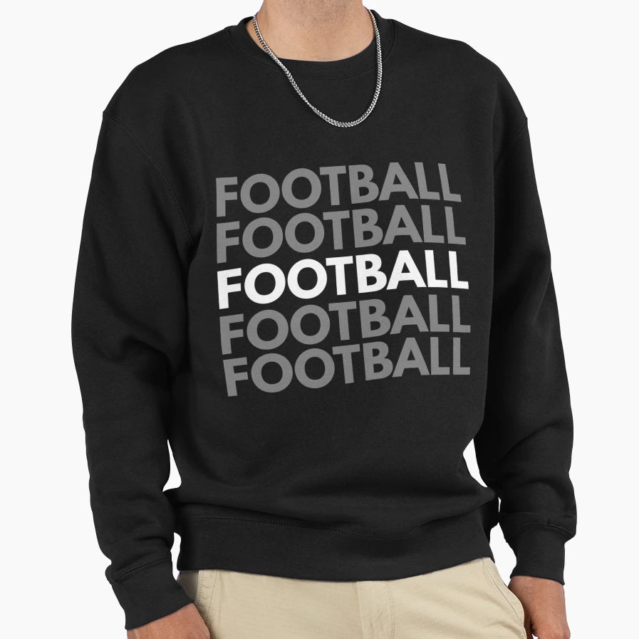Football T-Shirt - Graphic Print Unisex - T-Shirt, Sweatshirt, Hoodie