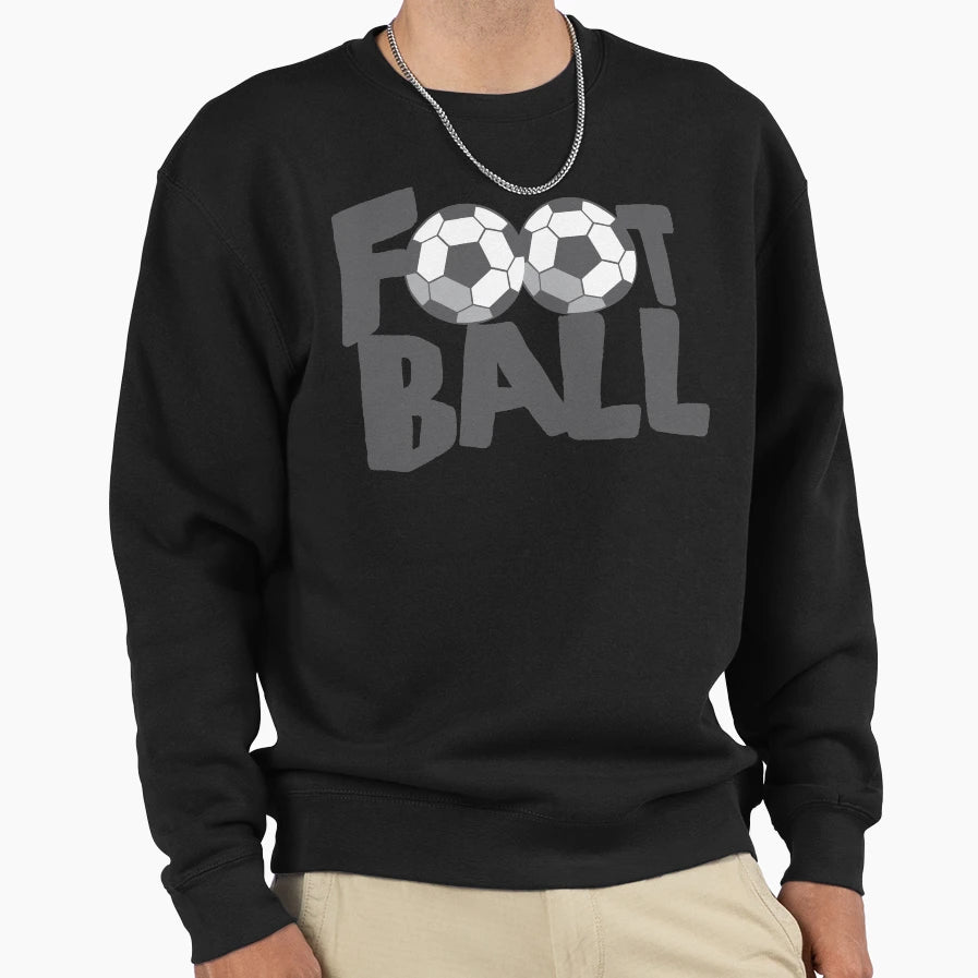 Football Soccer Balls Sweatshirt - Streetwear Style Men Women - T-Shirt, Sweatshirt, Hoodie