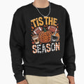 Thanksgiving Pumpkin Leopard Sweatshirt - Casual Everyday Wear Unisex - T-Shirt, Sweatshirt, Hoodie
