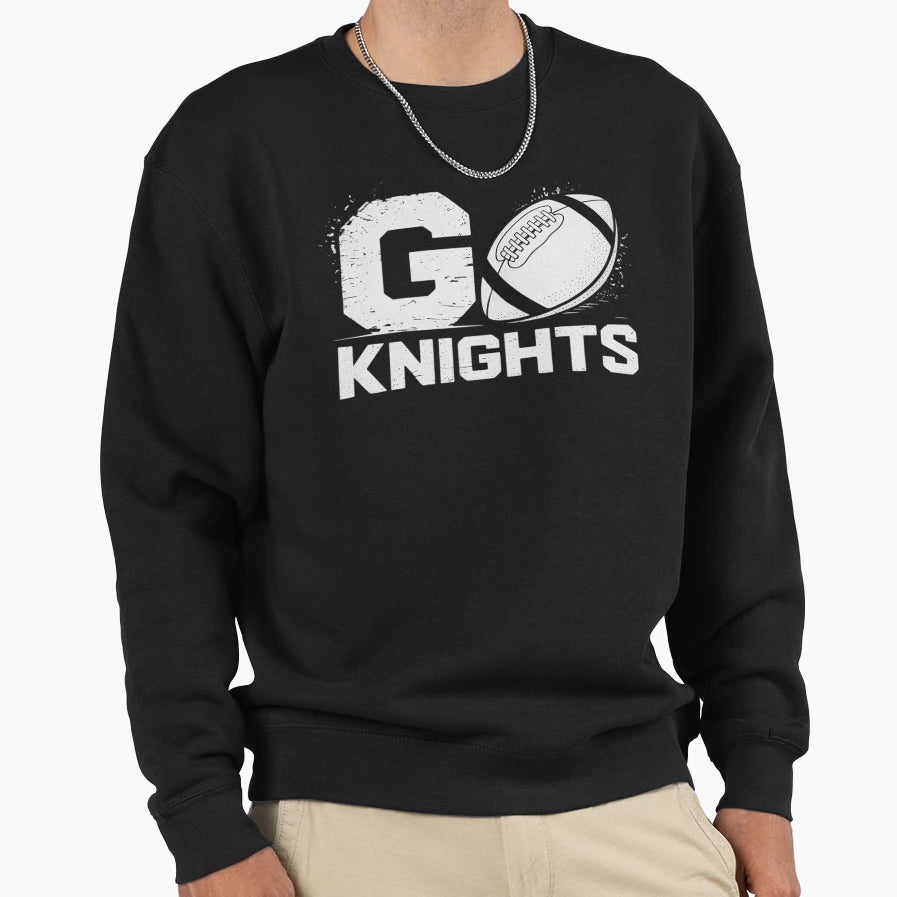 Football Go Knights Sweatshirt - Streetwear Style for Adults - T-Shirt, Sweatshirt, Hoodie