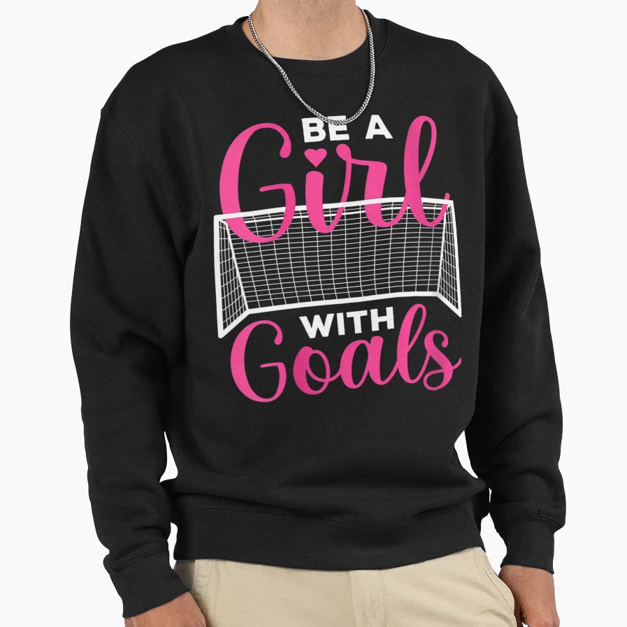 S Funny Soccer Art Teens Soccer Sweatshirt - Casual Everyday Wear Unisex - T-Shirt, Sweatshirt, Hoodie