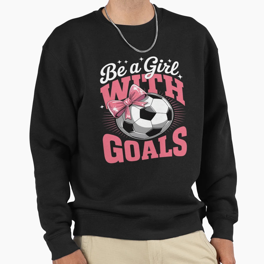 Soccer Mom Mama Mothers Day Be Sweatshirt - Casual Everyday Wear Unisex - T-Shirt, Sweatshirt, Hoodie