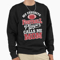 My Football Player Calls Me Mom T-Shirt - Novelty Apparel for Adults - T-Shirt, Sweatshirt, Hoodie