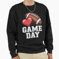 Game Day Football Sweatshirt - Trendy Graphic Unisex - T-Shirt, Sweatshirt, Hoodie