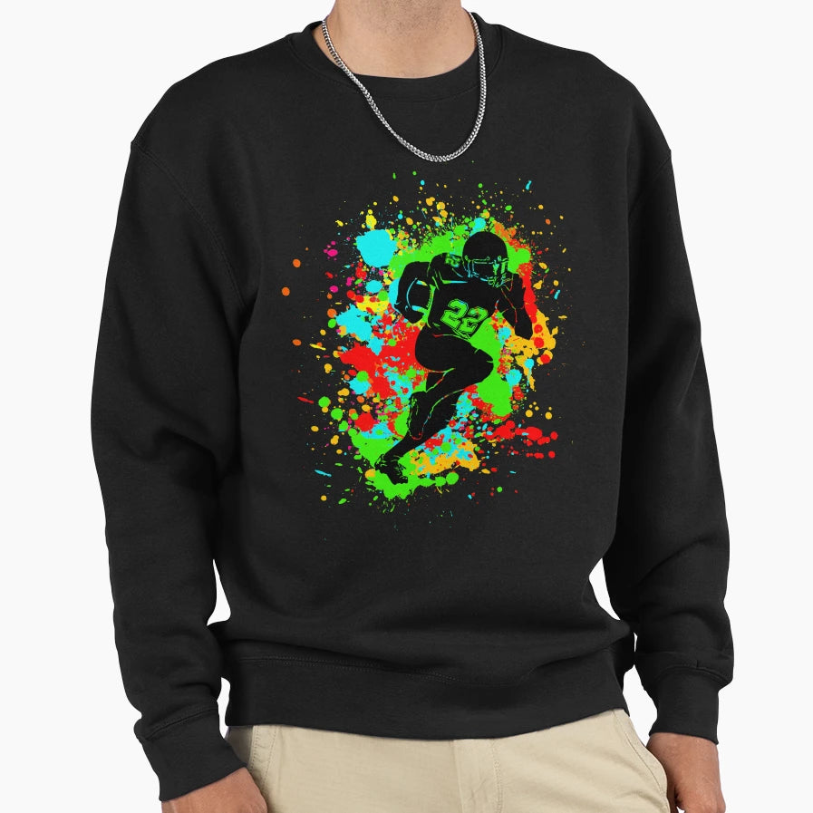 Field And Couch Front Tv American Sweatshirt - Streetwear Style for Adults - T-Shirt, Sweatshirt, Hoodie