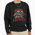 Miami Football Sweatshirt - Unique Graphic Men Women - T-Shirt, Sweatshirt, Hoodie