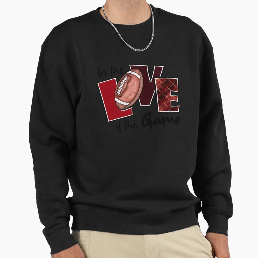 Thr Love Game Football Day Sweatshirt - Unique Graphic for Adults - T-Shirt, Sweatshirt, Hoodie