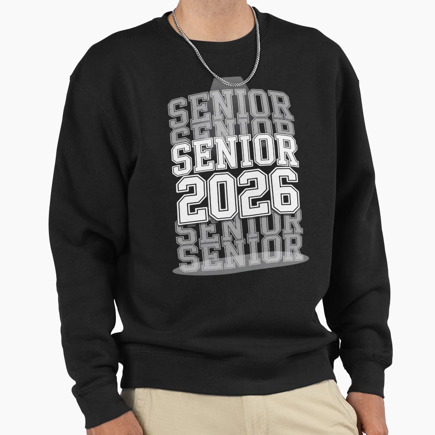 2026 Senior 2026 Back To School Sweatshirt - Novelty Apparel Men Women - T-Shirt, Sweatshirt, Hoodie