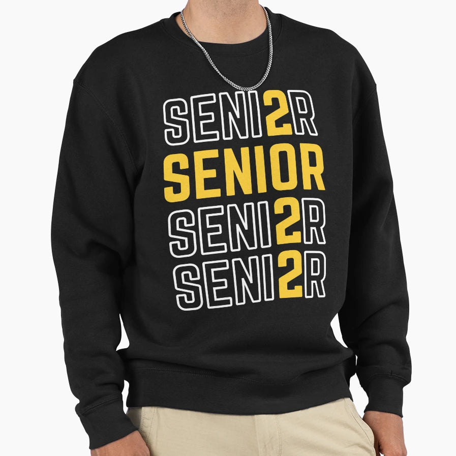 Senior Right Now All I Want To Do Sweatshirt - Custom Art Print for Adults - T-Shirt, Sweatshirt, Hoodie