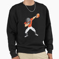 Footballer Dabbing American Sweatshirt - Streetwear Style for Adults - T-Shirt, Sweatshirt, Hoodie