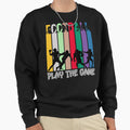 American Football Theme Play Game Sweatshirt - Trendy Graphic for Adults - T-Shirt, Sweatshirt, Hoodie