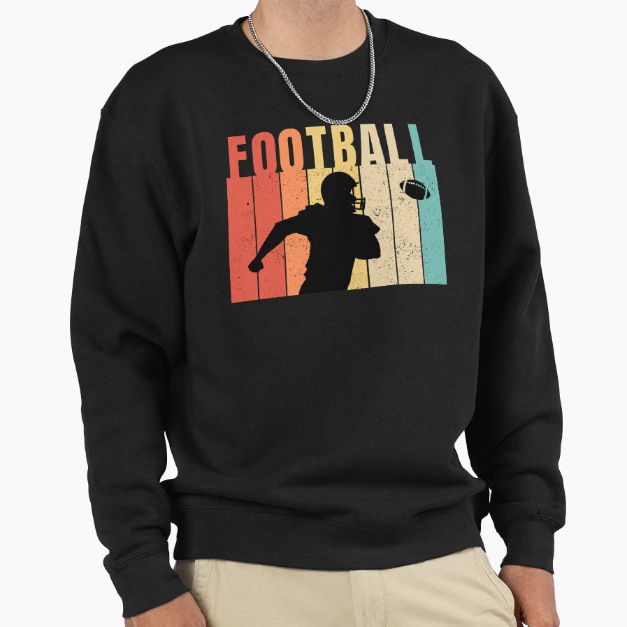 Football Football Sweatshirt - Minimalist Print Unisex - T-Shirt, Sweatshirt, Hoodie