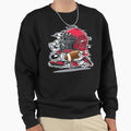 Football Player Sweatshirt - Casual Everyday Wear Unisex - T-Shirt, Sweatshirt, Hoodie