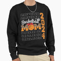 Senior Mom 2023 Basketball Class Sweatshirt - Custom Art Print Men Women - T-Shirt, Sweatshirt, Hoodie