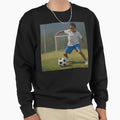 Playing Soccer Sweatshirt - Minimalist Print for Adults - T-Shirt, Sweatshirt, Hoodie