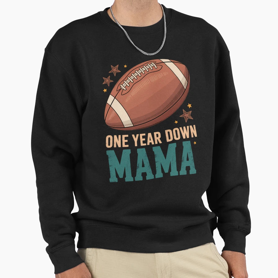 1 Year Old Football 1St Birthday Sweatshirt - Fun Novelty Design for Adults - T-Shirt, Sweatshirt, Hoodie