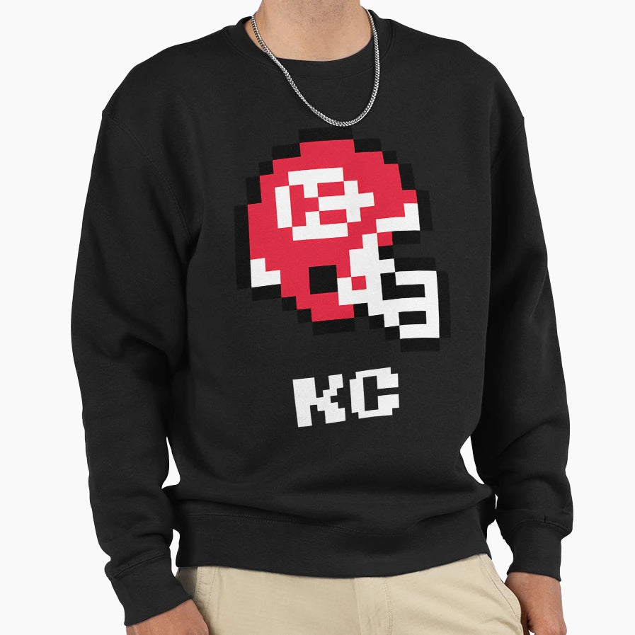 Kansas City Chiefs Tecmo Super Bowl Sweatshirt - Graphic Print Men Women - T-Shirt, Sweatshirt, Hoodie