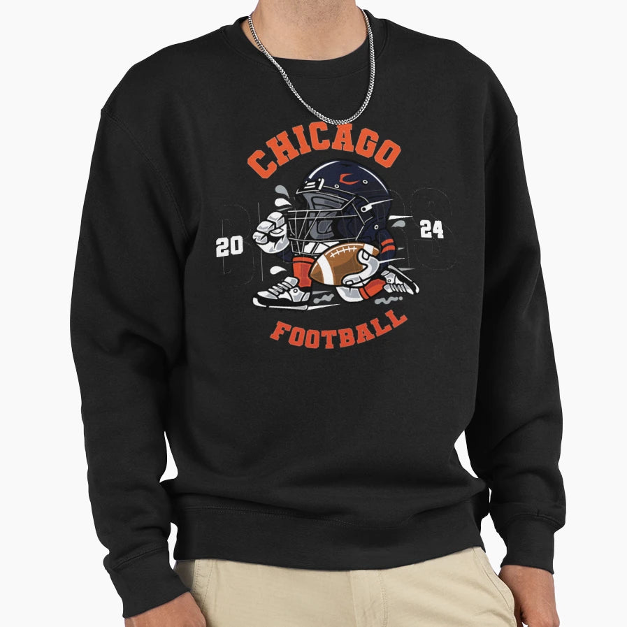 Chicago Bears Chicago Football 2 Sweatshirt - Aesthetic Graphic Unisex - T-Shirt, Sweatshirt, Hoodie