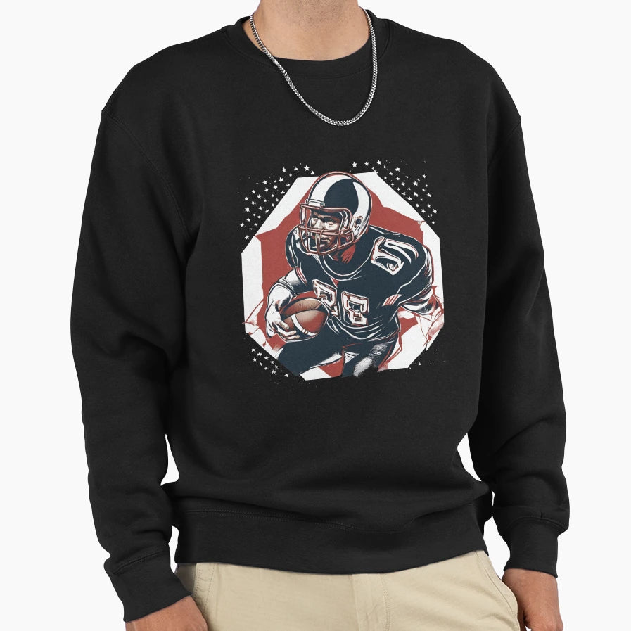 Footballer Sweatshirt - Custom Art Print Unisex - T-Shirt, Sweatshirt, Hoodie