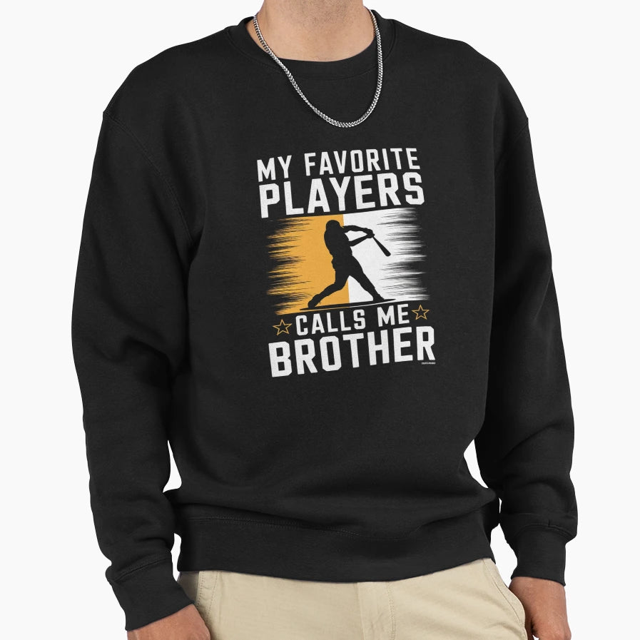 My Favorite Baseball Softball Sweatshirt - Aesthetic Graphic for Adults - T-Shirt, Sweatshirt, Hoodie