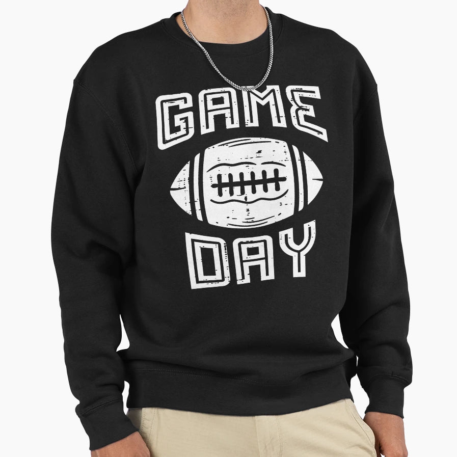 American Football Game Day Sports Lover Sweatshirt - Novelty Apparel Unisex - T-Shirt, Sweatshirt, Hoodie