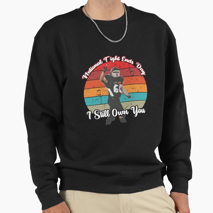 National Tight Ends Day Sweatshirt - Custom Art Print Men Women - T-Shirt, Sweatshirt, Hoodie