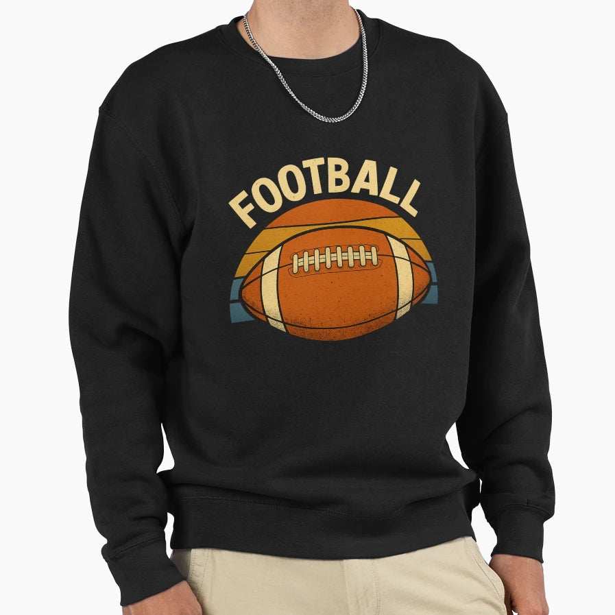 Football Sweatshirt - Novelty Apparel for Adults - T-Shirt, Sweatshirt, Hoodie