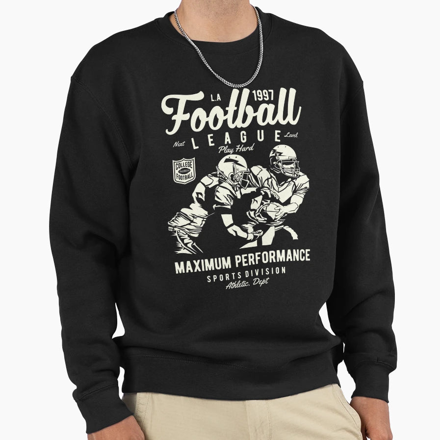 Fun Gift 7 Football Sweatshirt - Custom Art Print for Adults - T-Shirt, Sweatshirt, Hoodie
