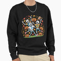 Spooky Football Game Day Halloween Sweatshirt - Unique Graphic for Adults - T-Shirt, Sweatshirt, Hoodie