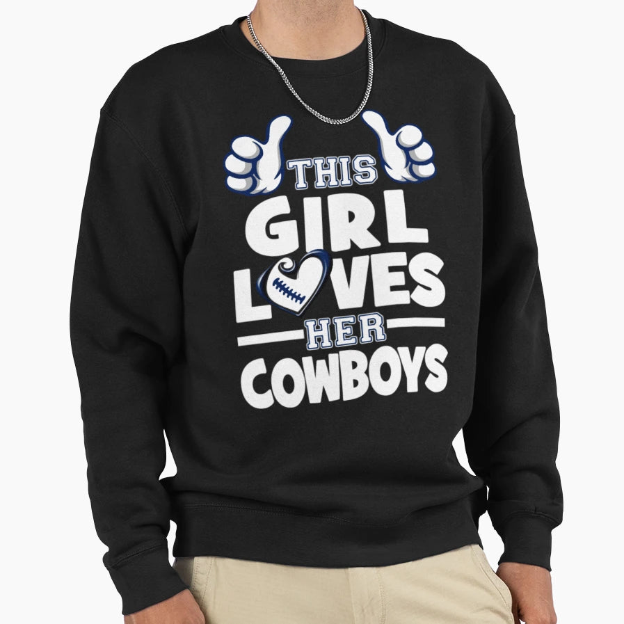 Art Dallas Cowboys Sweatshirt - Unique Graphic Men Women - T-Shirt, Sweatshirt, Hoodie