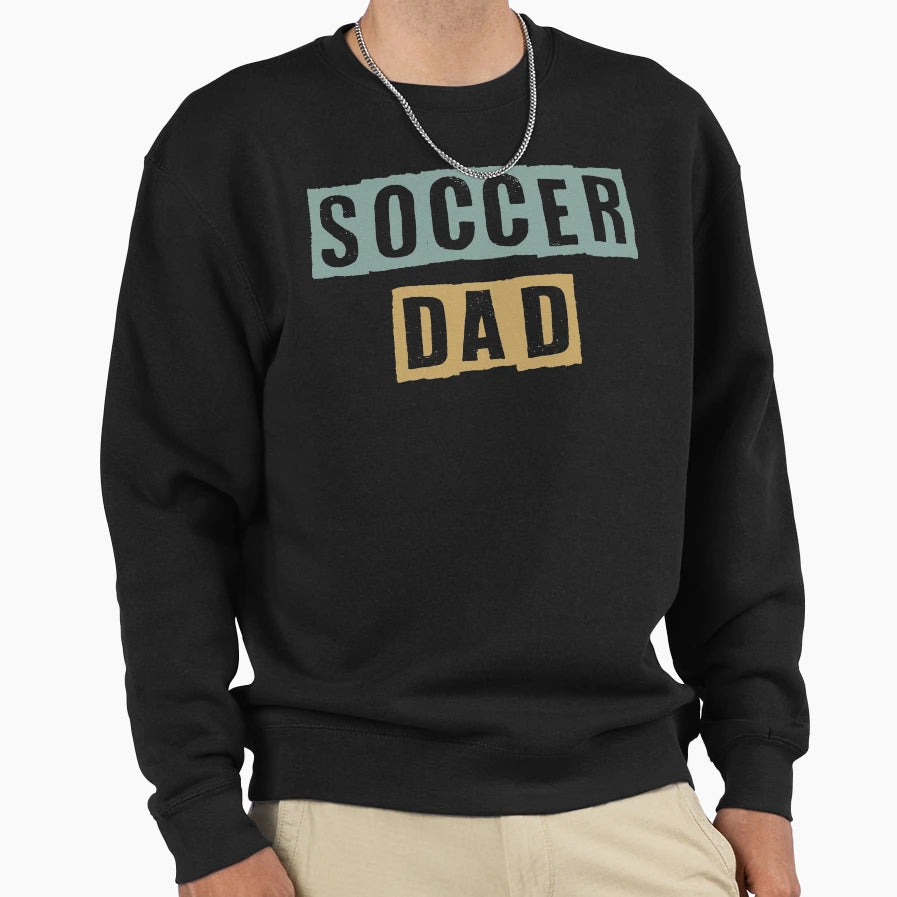 Soccer Dad Dad Fathers Day Gift T-Shirt - Unique Graphic Men Women - T-Shirt, Sweatshirt, Hoodie