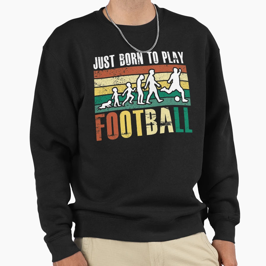 Football Lovers Players Fan American Sweatshirt - Minimalist Print Unisex - T-Shirt, Sweatshirt, Hoodie