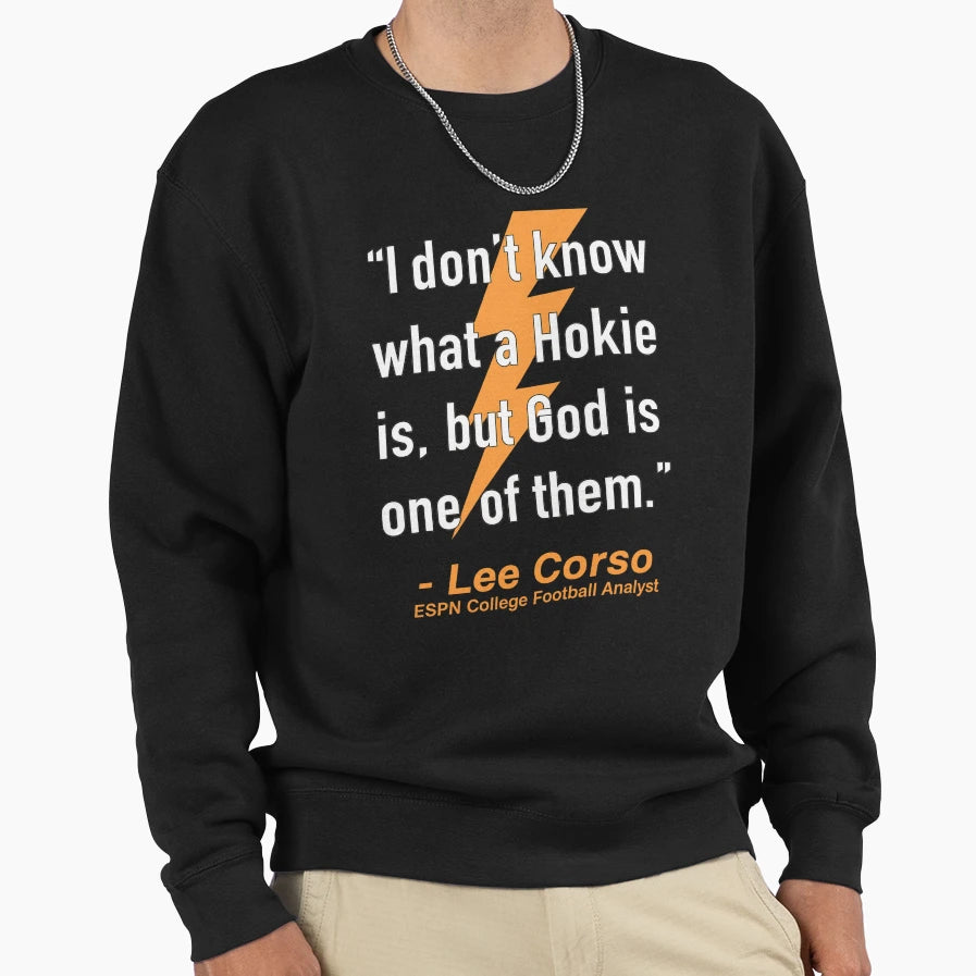 Virginia Lee Corso God Is One Them Sweatshirt - Trendy Graphic for Adults - T-Shirt, Sweatshirt, Hoodie