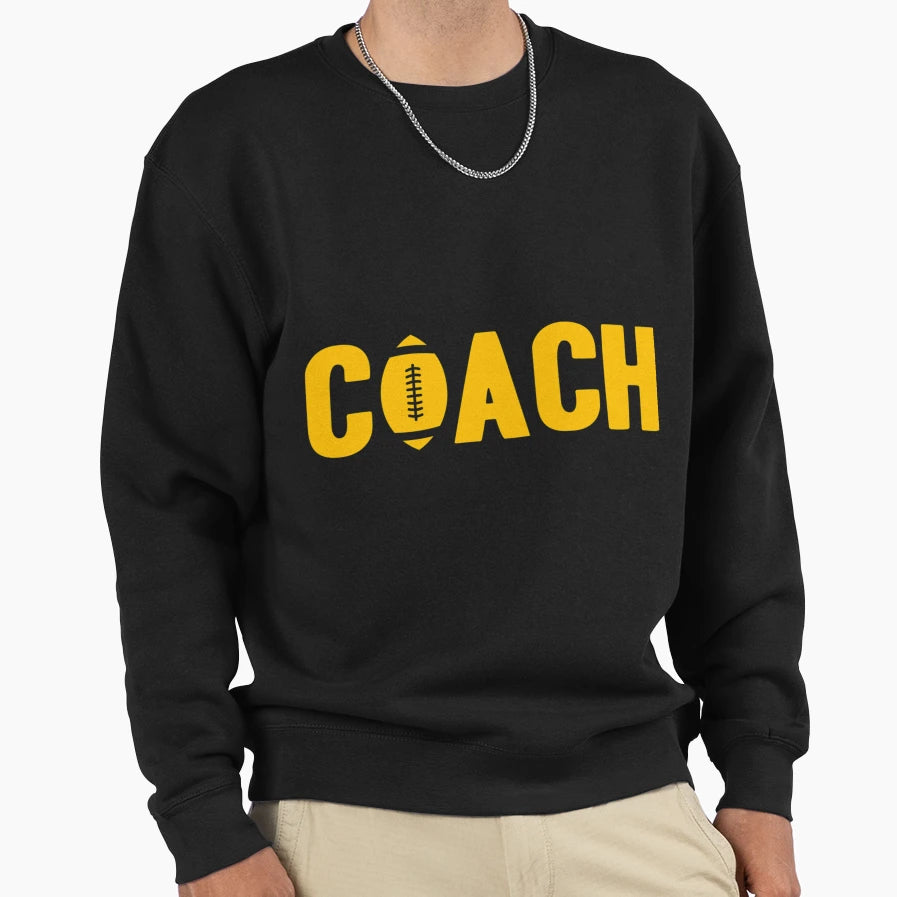 American Football Coach Jersey Gift T-Shirt - Novelty Apparel Men Women - T-Shirt, Sweatshirt, Hoodie