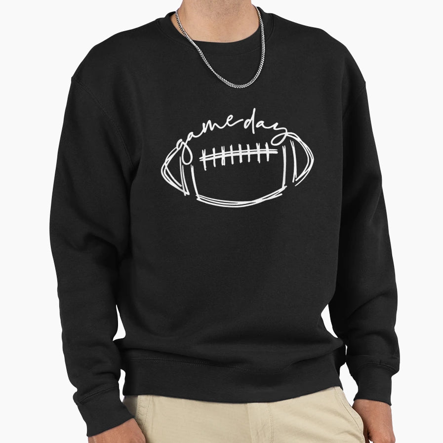 Game Day Football Lover Football T-Shirt - Casual Everyday Wear Unisex - T-Shirt, Sweatshirt, Hoodie