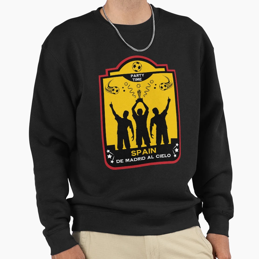World Football Finals Spanish Fan Sweatshirt - Casual Everyday Wear Unisex - T-Shirt, Sweatshirt, Hoodie