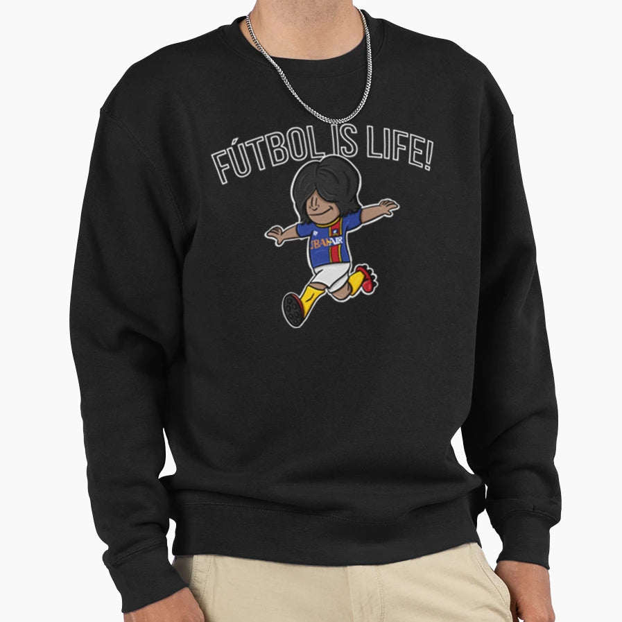 Futbol Is Life Sweatshirt - Casual Everyday Wear Unisex - T-Shirt, Sweatshirt, Hoodie