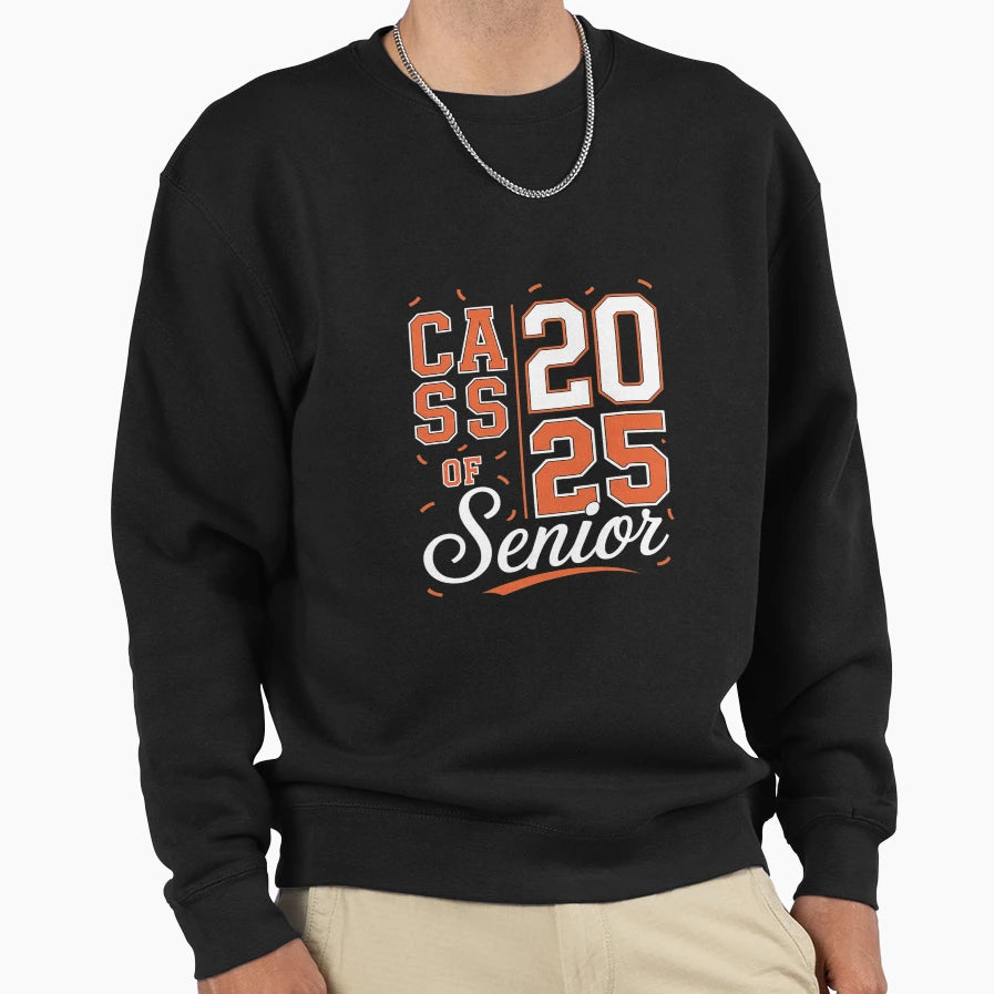 Senior 2025 Graduate Class 2025 Sweatshirt - Novelty Apparel Unisex - T-Shirt, Sweatshirt, Hoodie