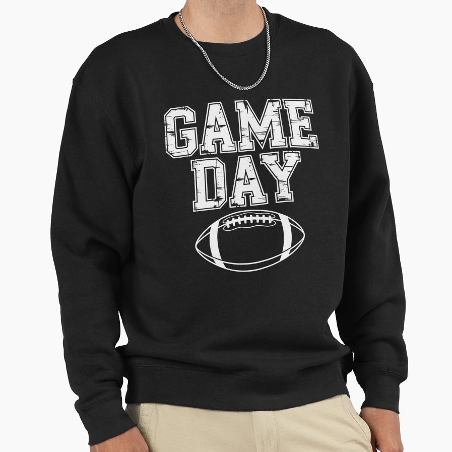 Game Day Sweatshirt - Aesthetic Graphic Men Women - T-Shirt, Sweatshirt, Hoodie