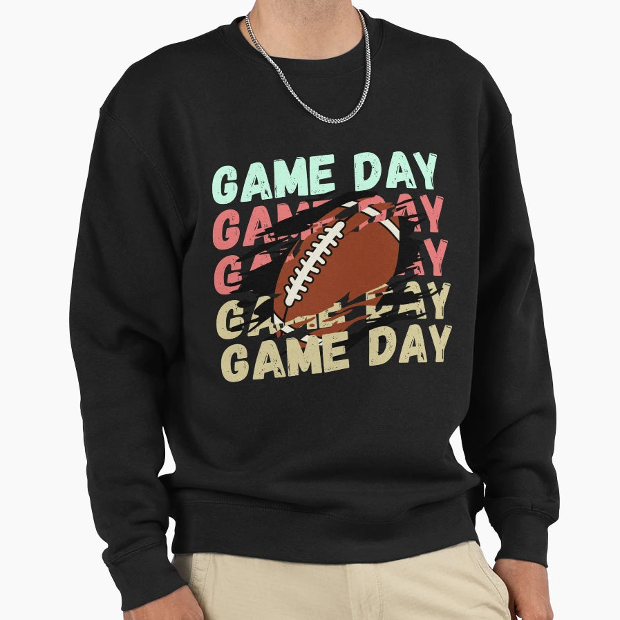 American Football Sweatshirt - Unique Graphic for Adults - T-Shirt, Sweatshirt, Hoodie