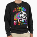 Soccer Sports Soccer Player Sweatshirt - Graphic Print for Adults - T-Shirt, Sweatshirt, Hoodie