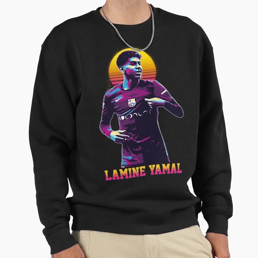 Lamine Yamal Sweatshirt - Unique Graphic Unisex - T-Shirt, Sweatshirt, Hoodie