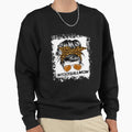 Bleached Ameircan Football Leopard Sweatshirt - Streetwear Style Unisex - T-Shirt, Sweatshirt, Hoodie