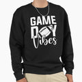 Game Day Vibes Sweatshirt - Custom Art Print Men Women - T-Shirt, Sweatshirt, Hoodie